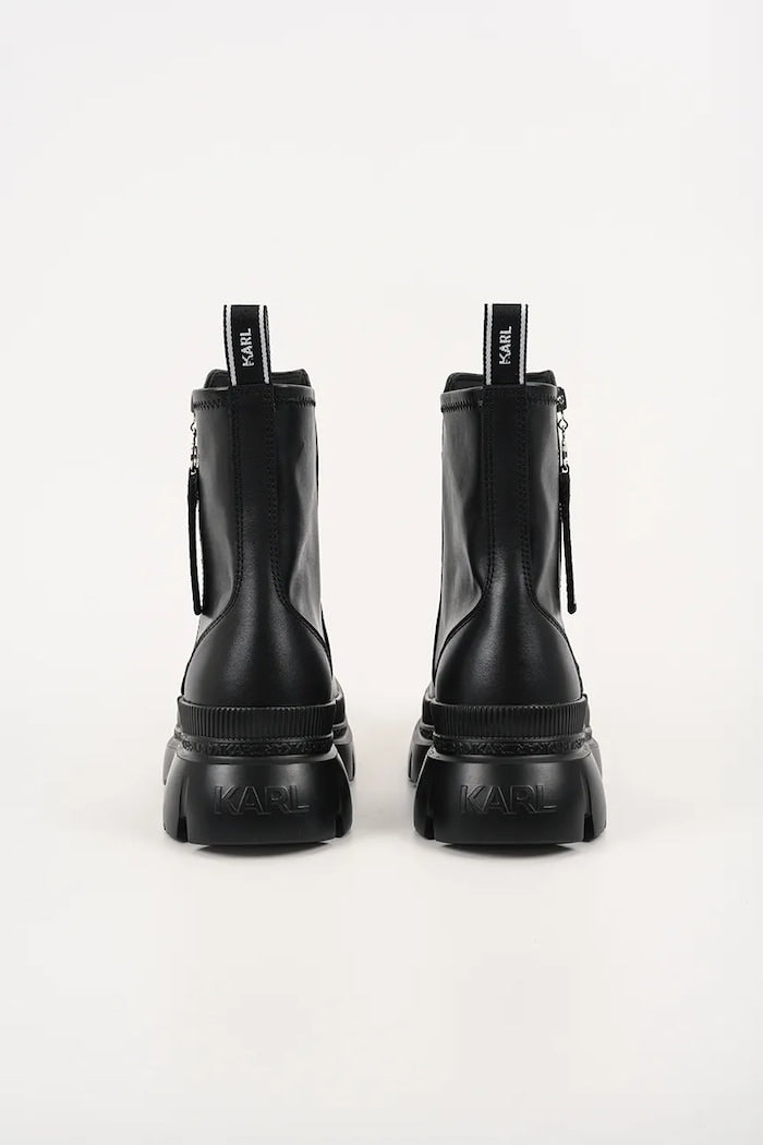 Μποτάκια Trekka Max σε μαύρο - Karl Lagerfeld | KL43565-000