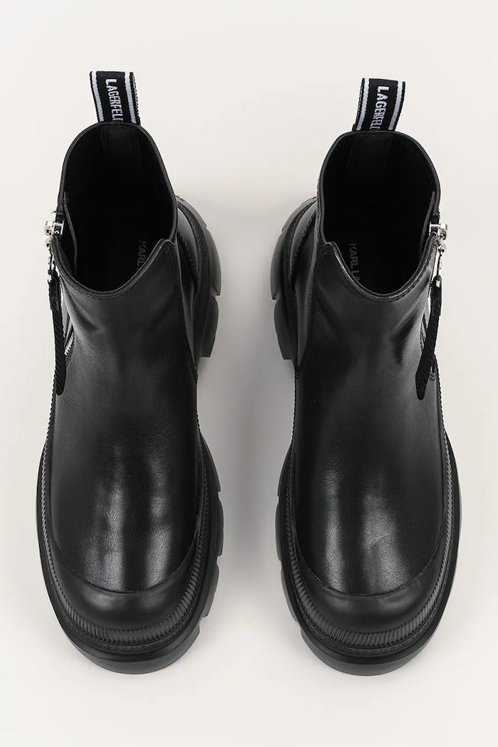 Μποτάκια Trekka Max σε μαύρο - Karl Lagerfeld | KL43565-000