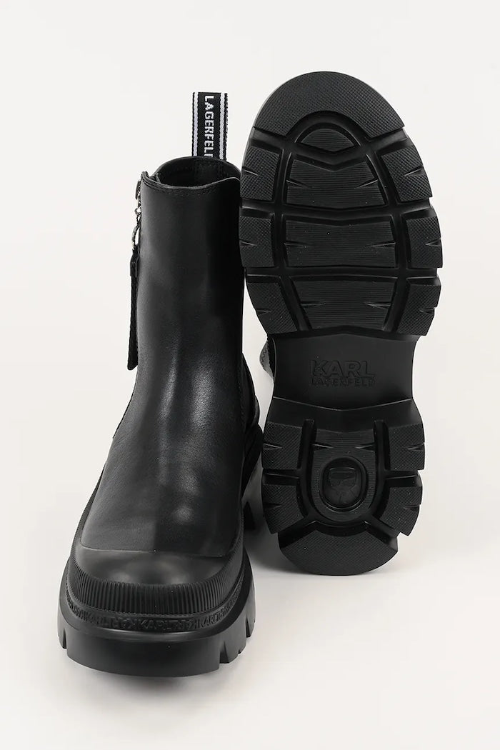 Μποτάκια Trekka Max σε μαύρο - Karl Lagerfeld | KL43565-000