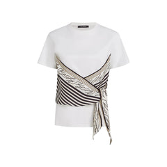 Κοντομάνικη μπλούζα Scarf Print - Karl Lagerfeld