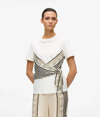 Κοντομάνικη μπλούζα Scarf Print - Karl Lagerfeld