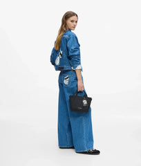 Παντελόνι Denim με στάμπα - Karl Lagerfeld