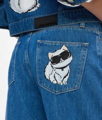 Παντελόνι Denim με στάμπα - Karl Lagerfeld