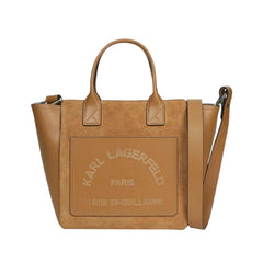 Τσάντα Tote K/Daily Suede σε καφέ - Karl Lagerfeld