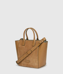 Τσάντα Tote K/Daily Suede σε καφέ - Karl Lagerfeld