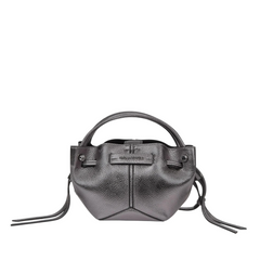 Τσάντα tote K/Pierced Mini σε ασημί - Karl Lagerfeld
