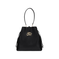 Τσάντα ώμου Bucket K/Autograph σε μαύρο - Karl Lagerfeld