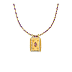 Κολιέ Purple Mystic Boheme - MYA-BAY