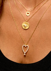 Κολιέ Twin Hearts - MYA-BAY