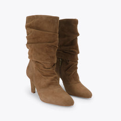 Μπότες Barb Slouch σε ταμπά - Kurt Geiger