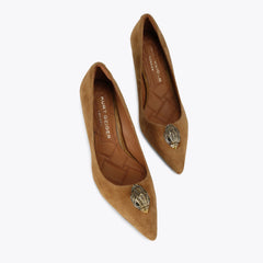 Γόβες Belgravia Suede σε καφέ - Kurt Geiger