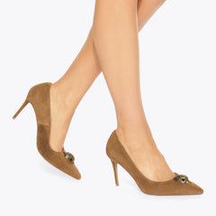 Γόβες Belgravia Suede σε καφέ - Kurt Geiger