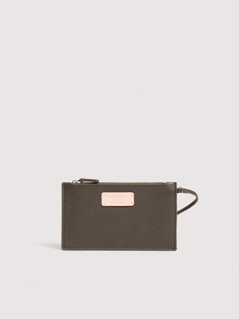 Τσάντα ώμου C-Easy Suede σε γκρι-καφέ - Coccinelle | E1THE110101-W25