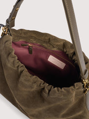 Τσάντα ώμου Lidia Suede σε γκρι-καφέ - Coccinelle | E1V9G130301-W25