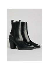 Μποτάκια με τακούνι Karl Lagerfeld - KL31264-000