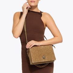 Τσάντα ώμου Kensington Pouch σε ταμπά - Kurt Geiger