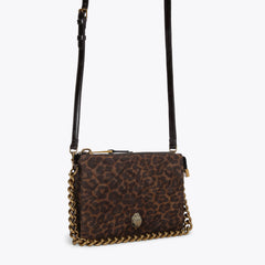 Τσάντα ώμου Kensington Pouch σε λεοπάρ - Kurt Geiger