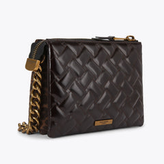 Τσάντα ώμου Kensington Pouch σε λεοπάρ - Kurt Geiger
