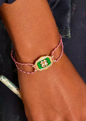 Βραχιόλι Green Clover Boheme MYA-BAY - BR-357