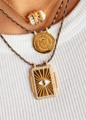Κολιέ White Talisman MYA-BAY - CO-265