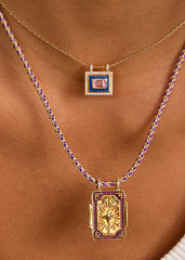 Κολιέ Purple Mystic Boheme - MYA-BAY